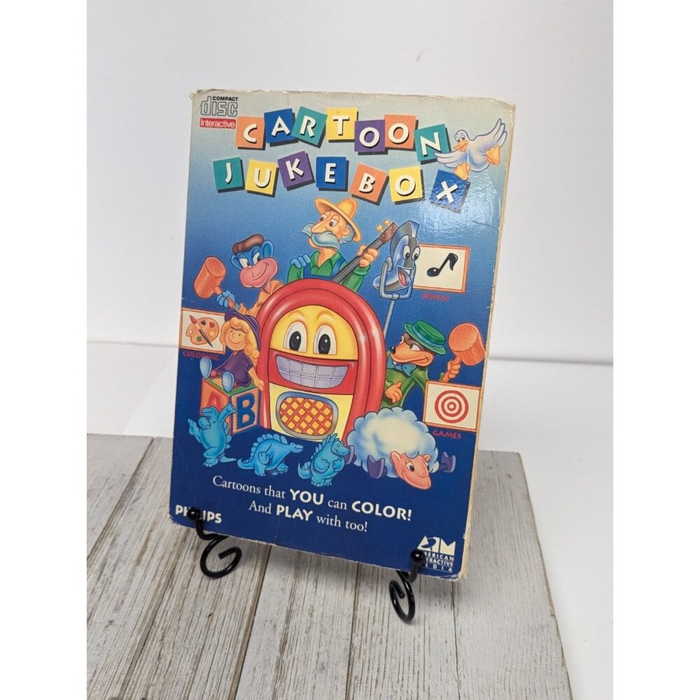 Cartoon Jukebox Interactive Compact Disc Phillips CD-i